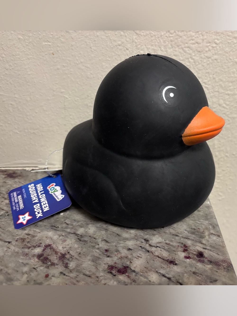 ToyMendous Halloween Squishy Duck- Black